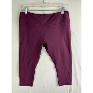 Glyder Crop Leggings Women's Extra Large High Waist‎ Athletic Yoga Workout